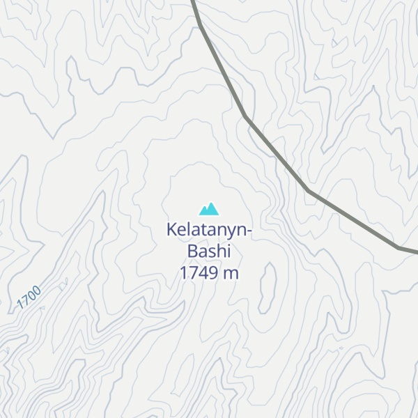 Map of Kelatanyn-Bashi