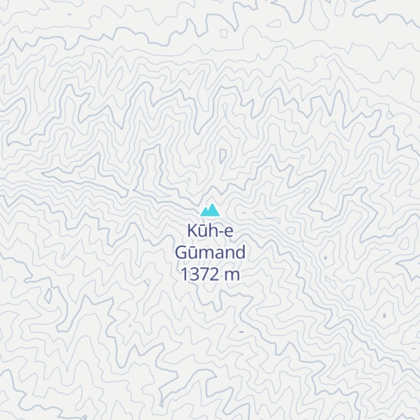 Map of Kūh-e Gūmand