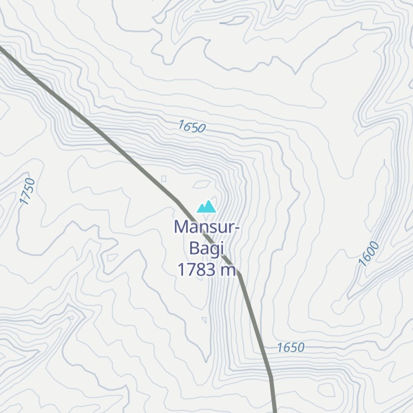 Map of Mansur-Bagi