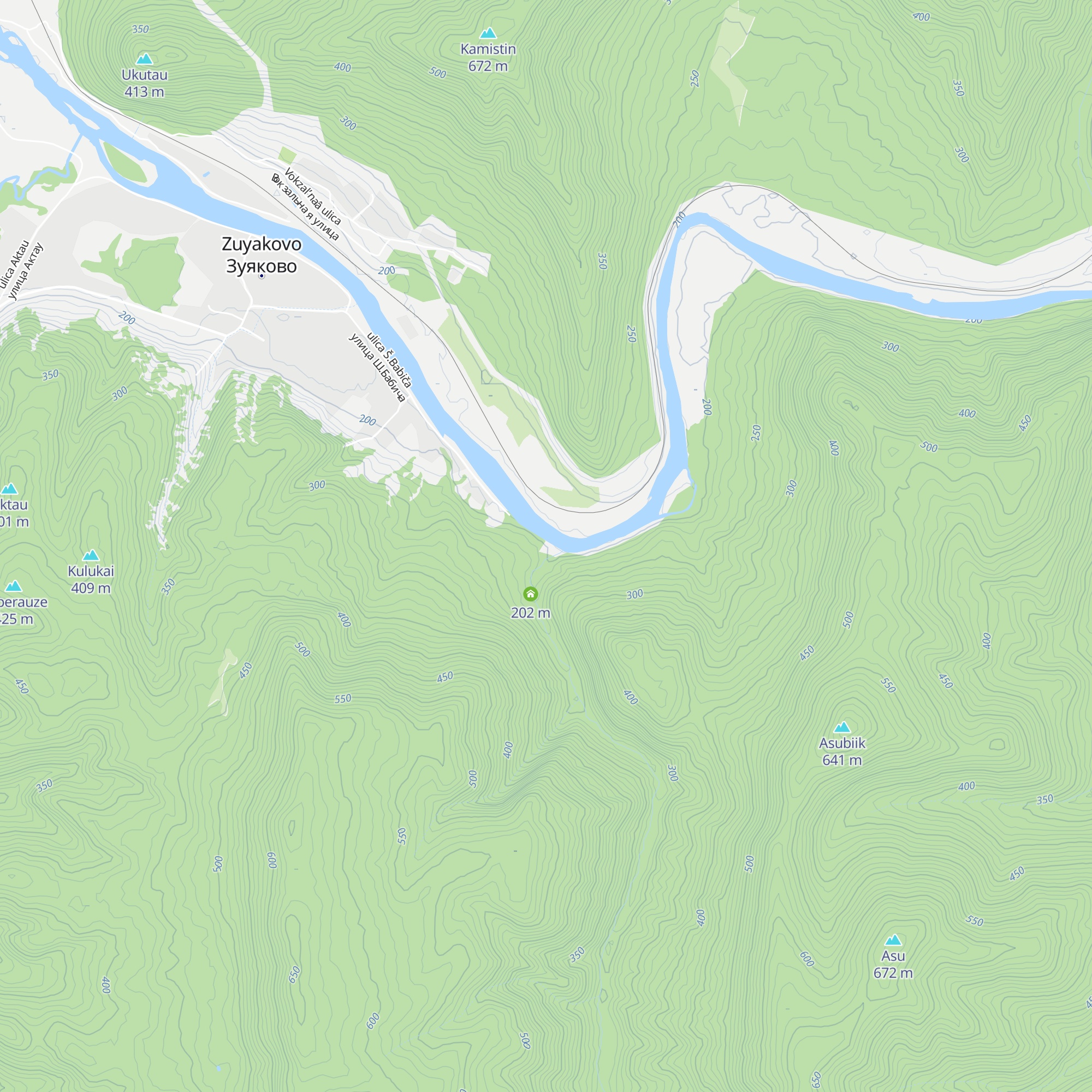 Yurtovii Kemping map