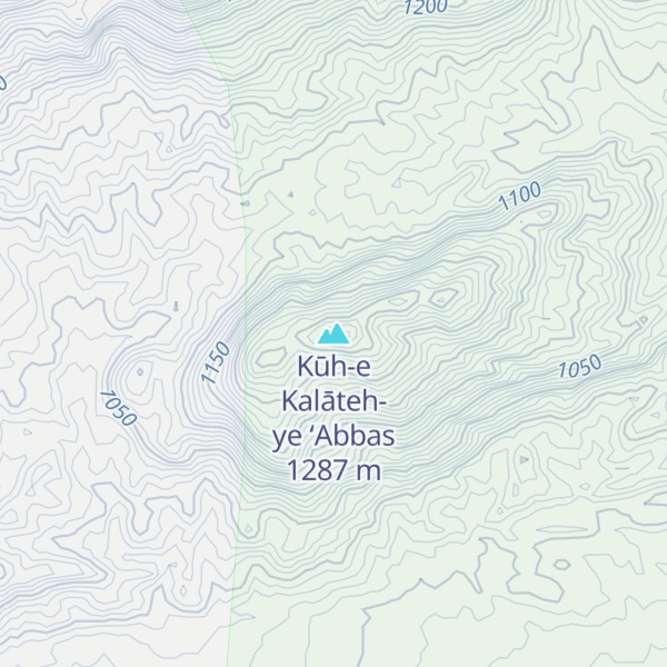Map of Kūh-e Kalāteh-ye ‘Abbas