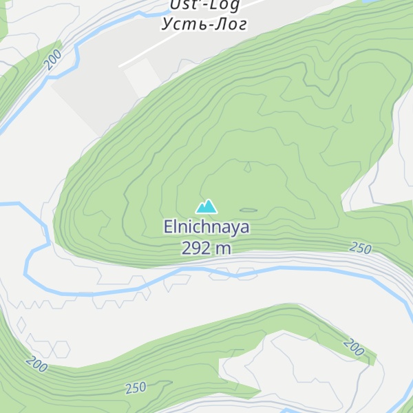 Map of Elnichnaya