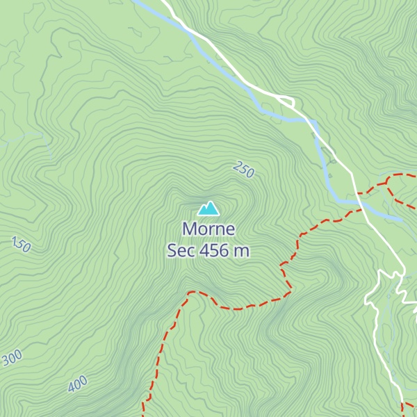 Map of Morne Sec