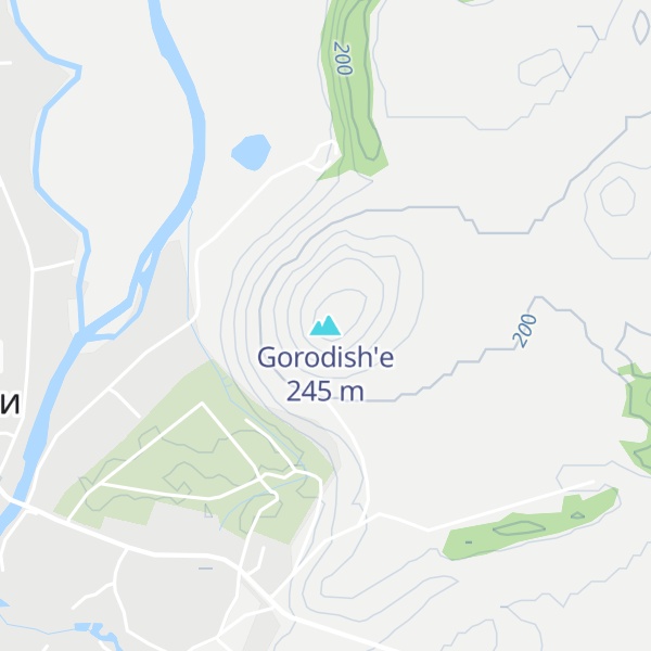 Map of Gorodish'e
