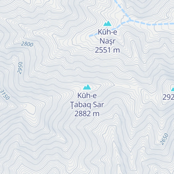 Map of Kūh-e Ţabaq Sar