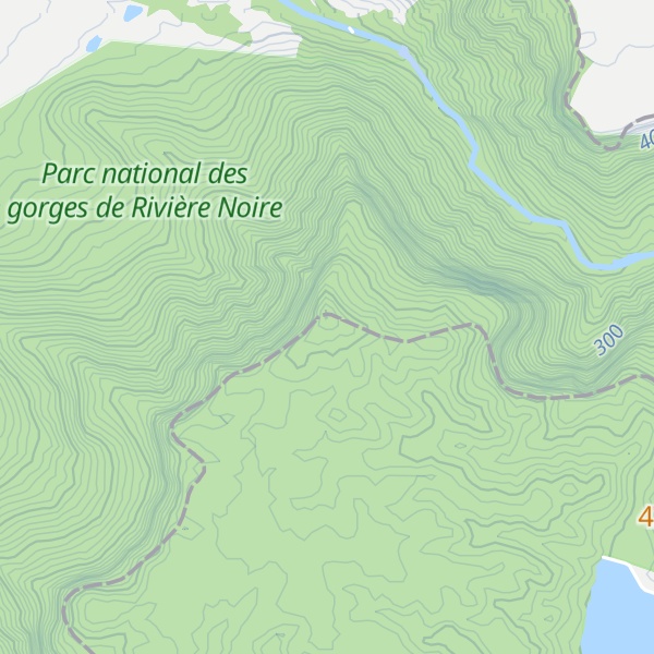 Map of Simonet Mountain