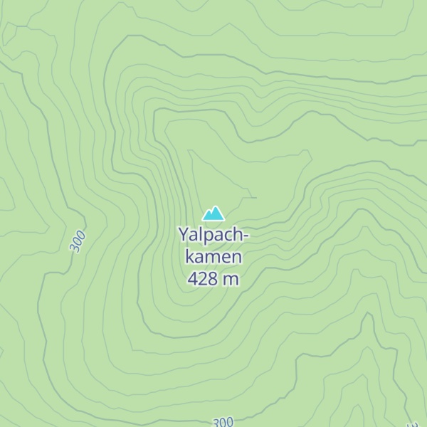 Map of Yalpach-kamen