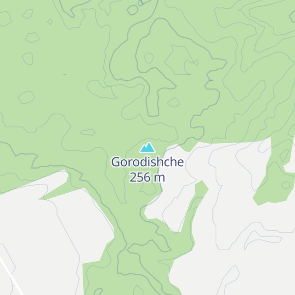 Map of Gorodishche