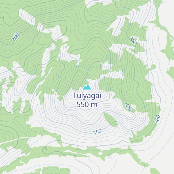 Map of Tulyagai