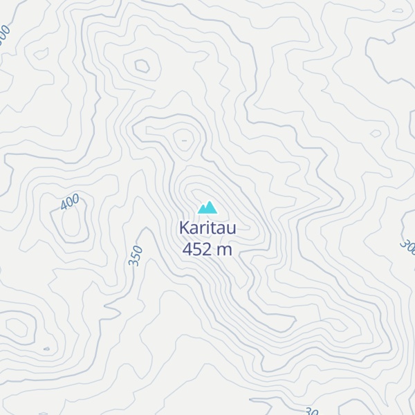 Map of Karitau