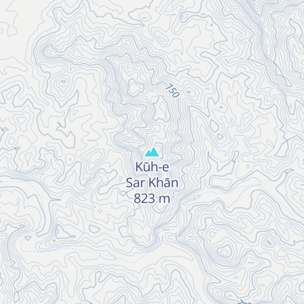 Map of Kūh-e Sar Khān