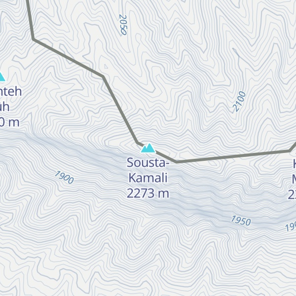 Map of Sousta-Kamali
