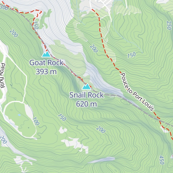 Map of Snail Rock