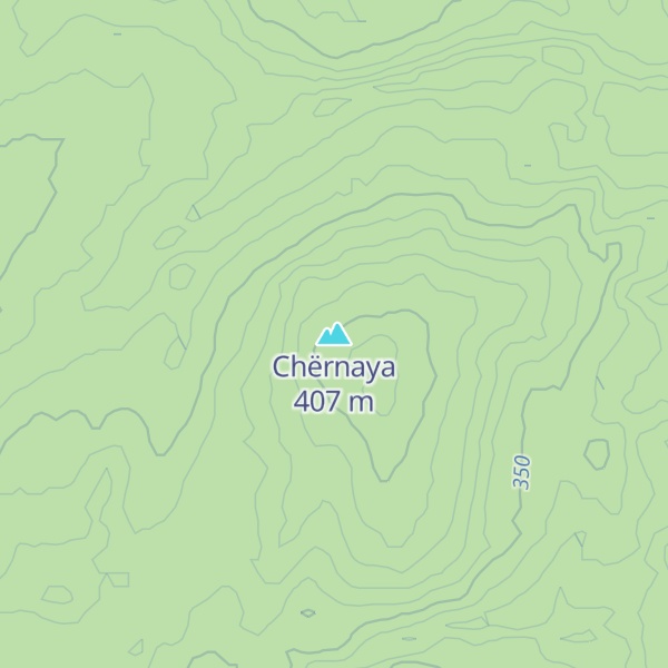 Map of Chërnaya