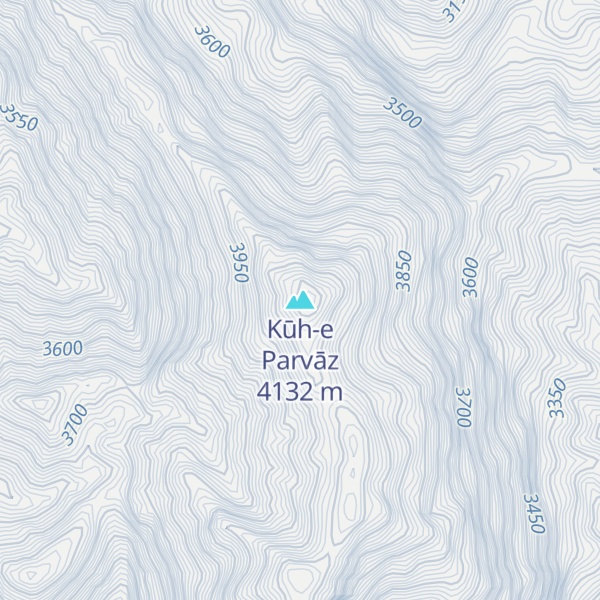 Map of Kūh-e Parvāz