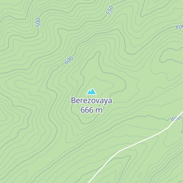 Map of Berezovaya