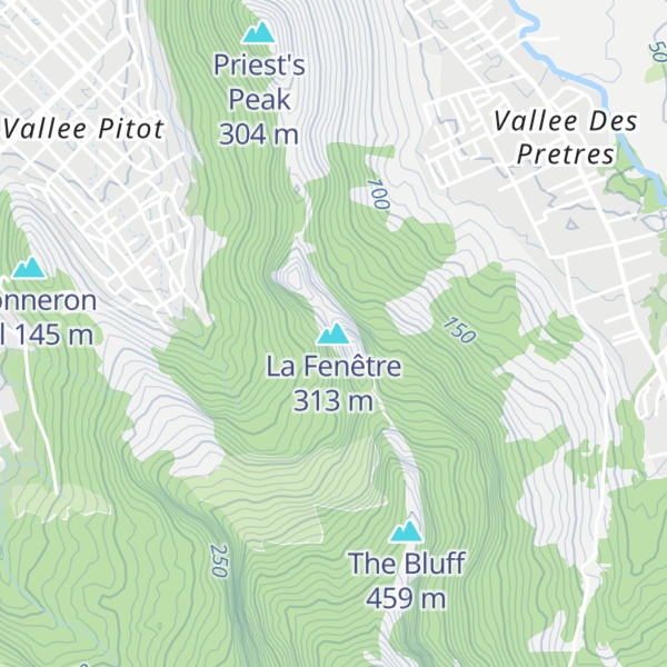 Map of La Fenêtre