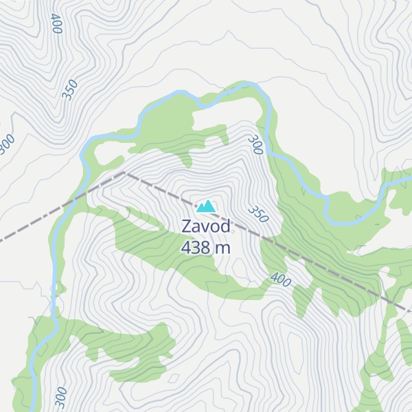 Map of Zavod