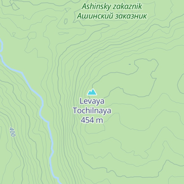 Map of Levaya Tochilnaya