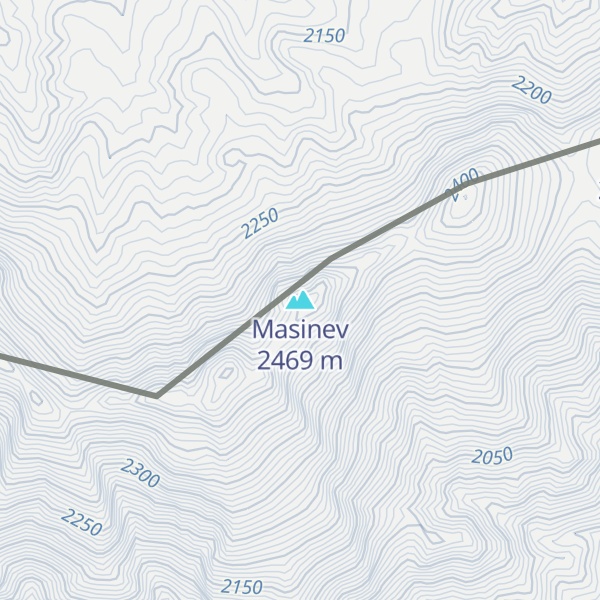 Map of Masinev