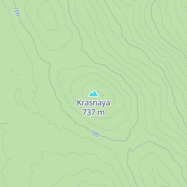 Map of Krasnaya
