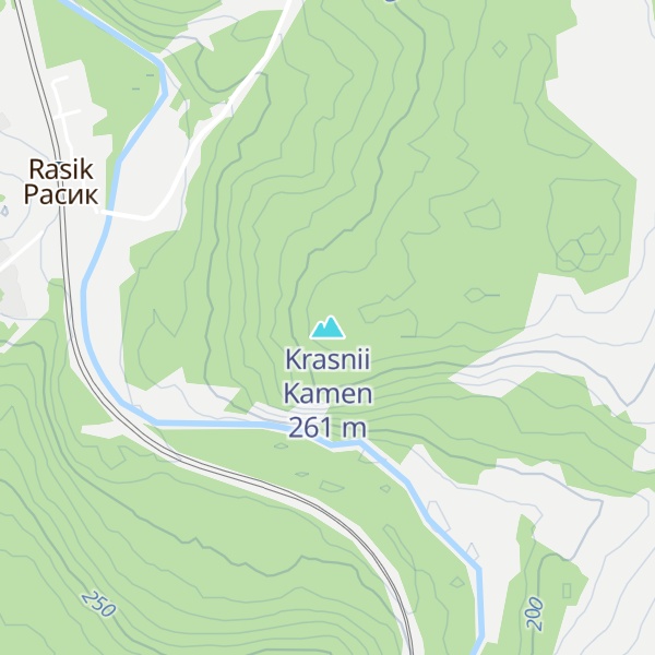 Map of Krasnii Kamen
