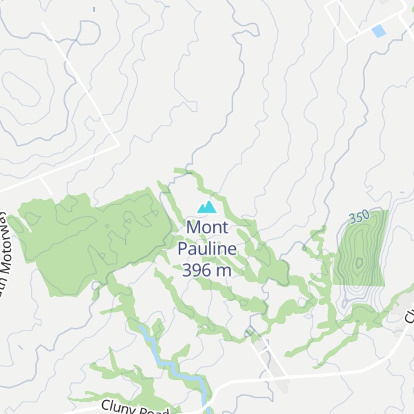 Map of Mont Pauline