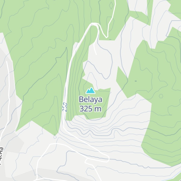 Map of Belaya