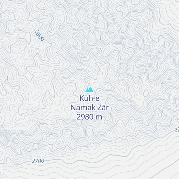 Map of Kūh-e Namak Zār