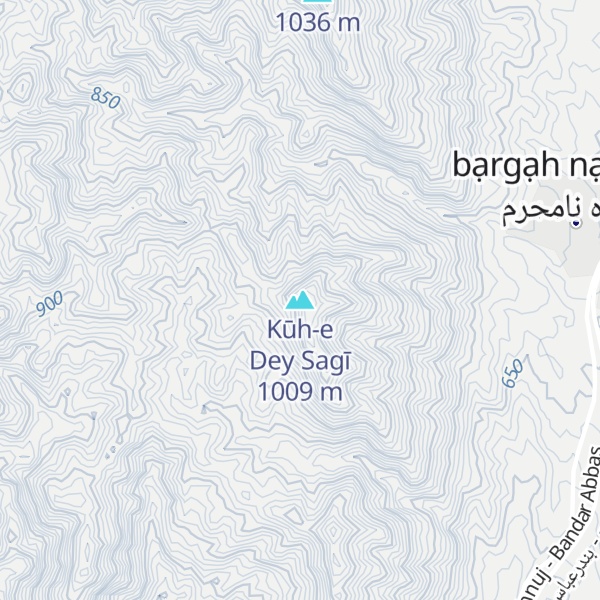 Map of Kūh-e Dey Sagī