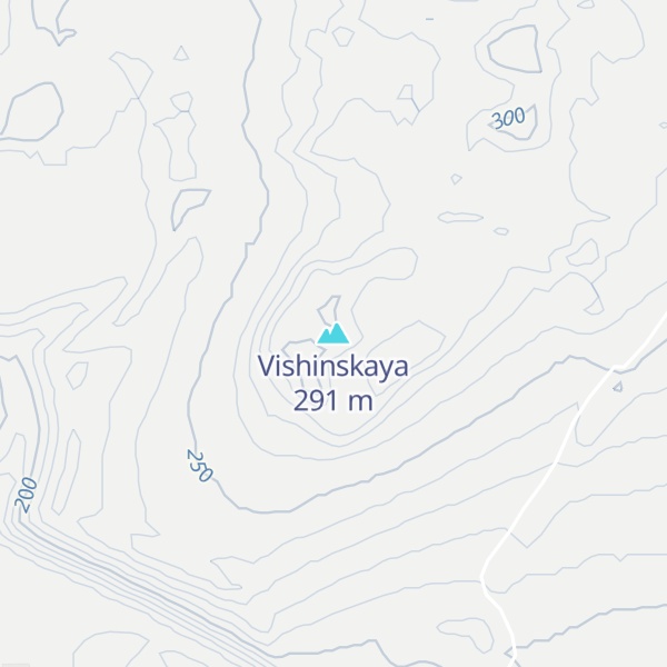 Map of Vishinskaya