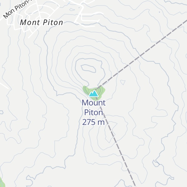 Map of Mount Piton