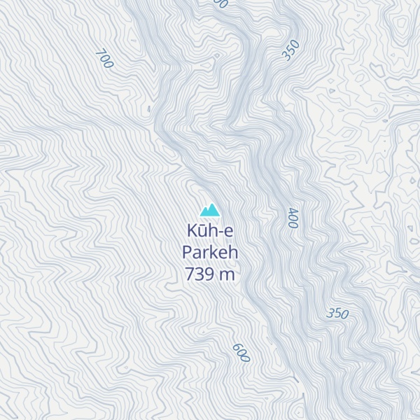Map of Kūh-e Parkeh