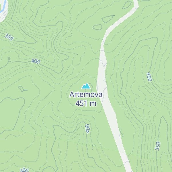 Map of Artemova