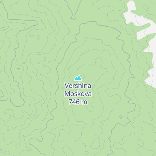 Map of Vershina Moskova