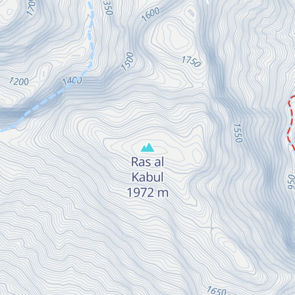 Map of Ras al Kabul