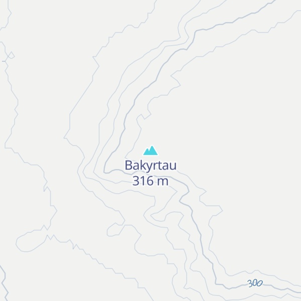 Map of Bakyrtau