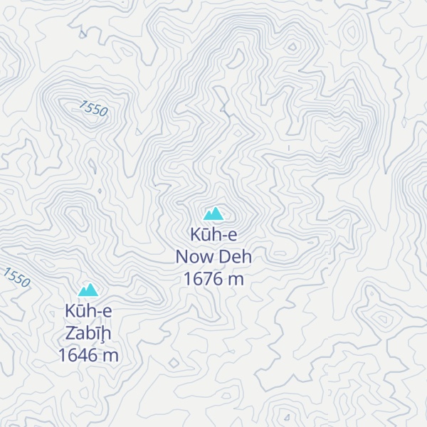 Map of Kūh-e Now Deh
