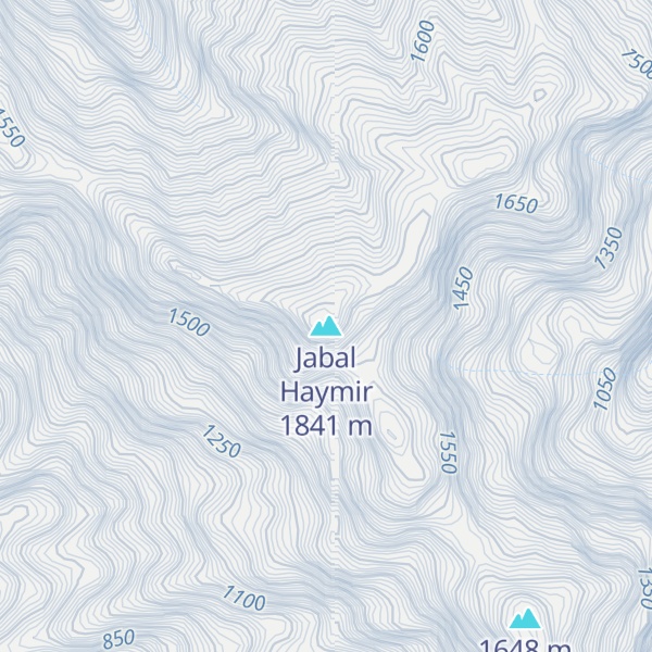 Map of Jabal Haymir