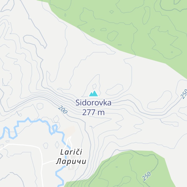 Map of Sidorovka