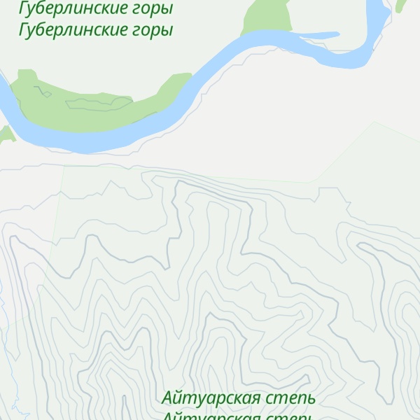 Map of Shaitan-gora