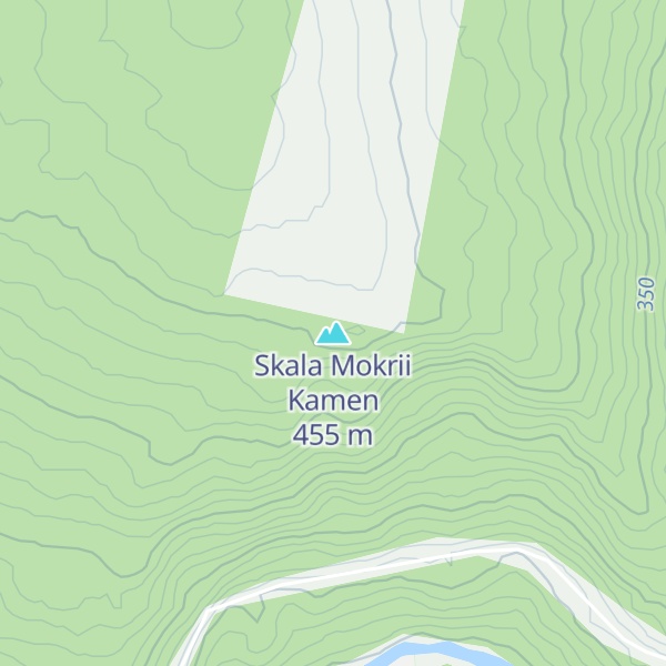 Map of Skala Mokrii Kamen