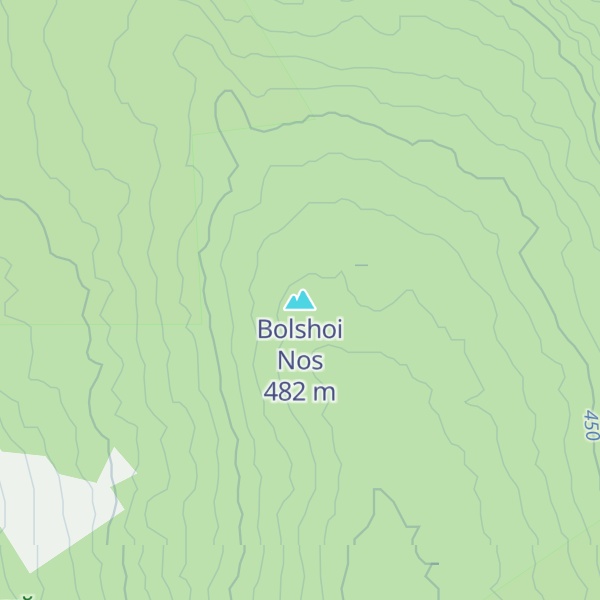 Map of Bolshoi Nos