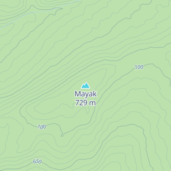 Map of Mayak