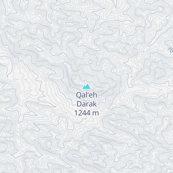 Map of Qal‘eh Darak