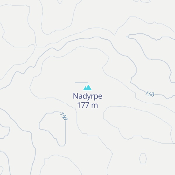 Map of Nadyrpe