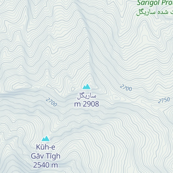 Map of ساریگل