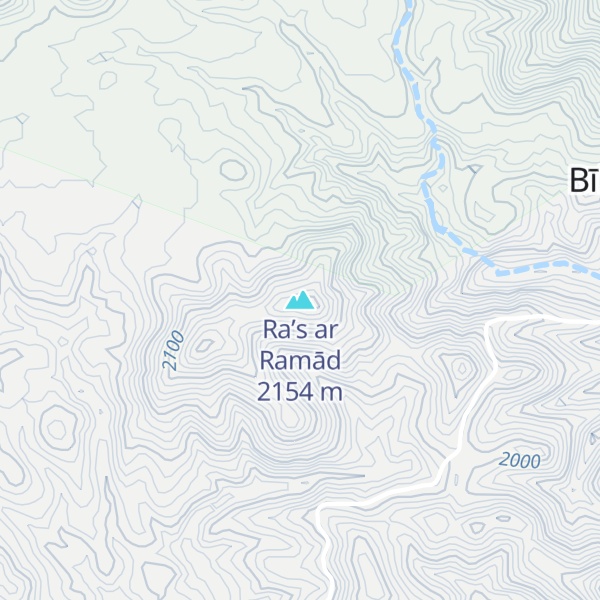 Map of Ra’s ar Ramād