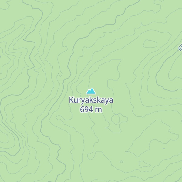 Map of Kuryakskaya