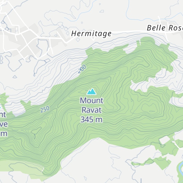 Map of Mount Ravat